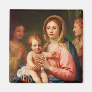 Imã Madonna e Criança com Dois Anjos, 1770-73