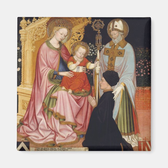 Imã Madonna e Criança com o Doador (Frente)