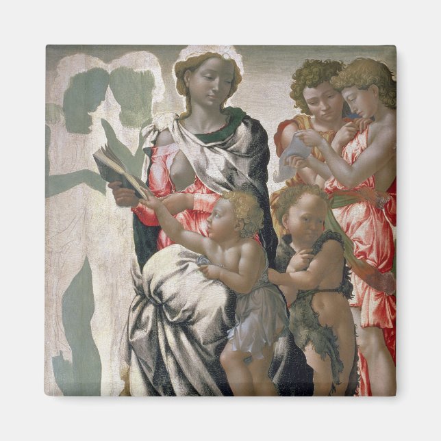 Imã Madonna e Criança com Rua John, c.1495 (Frente)