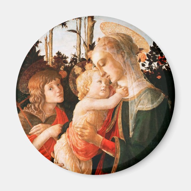 Imã Madonna e Criança com Ruas. (Frente)