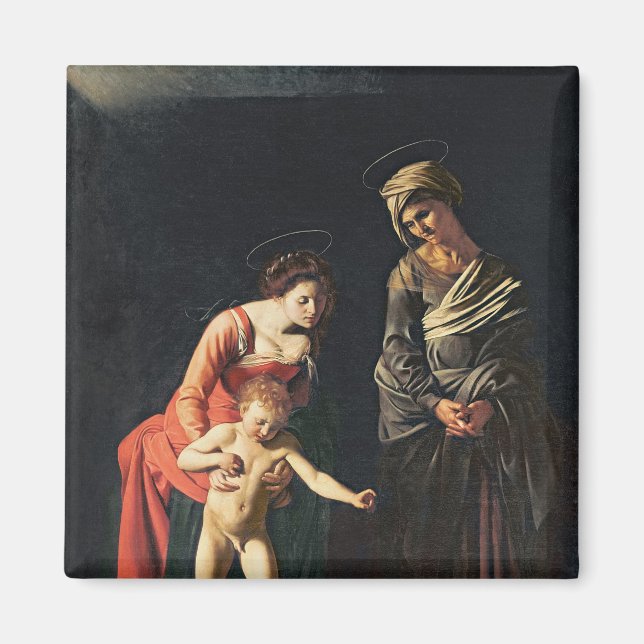 Imã Madonna e Criança com Serpente, 1605 (Frente)