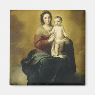Imã Madonna e criança, ímãs das belas artes