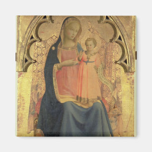 Imã Madonna e criança, painel central de um triptych