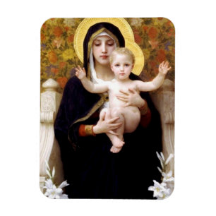 Ímã Madonna e Criança - Religioso
