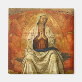 Imã Madonna em Gloria (Virgem Maria Enthroned)