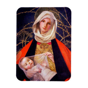 Ímã Madonna que guardara a criança