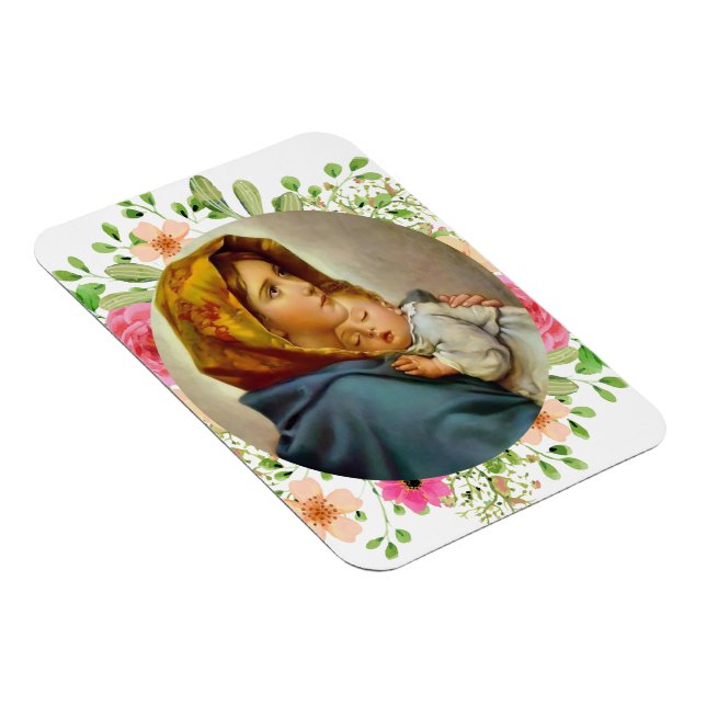 Ímã Madonnina Madonna das Ruas Ferruzzi Mary (Lado Direito)