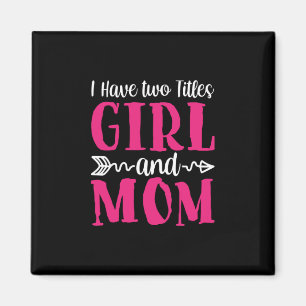 Imã Madre Art Girl E Mãe