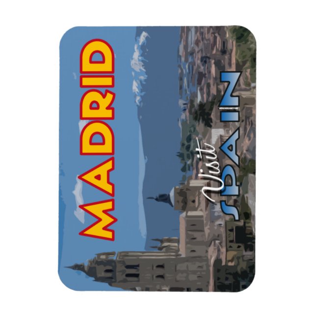Ímã Madrid (Vertical)