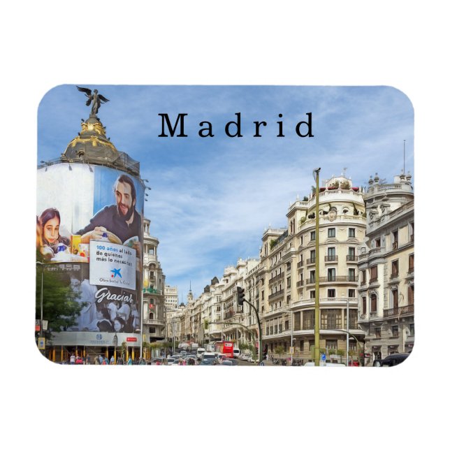 Ímã Madrid. 1. (Horizontal)