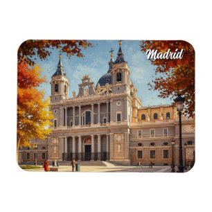 Ímã Madrid Espanha Almudena Viagem