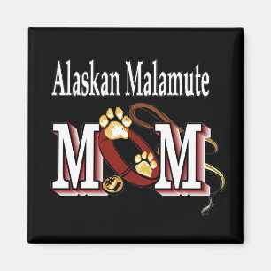 Imã Mãe Alaskan Malamute