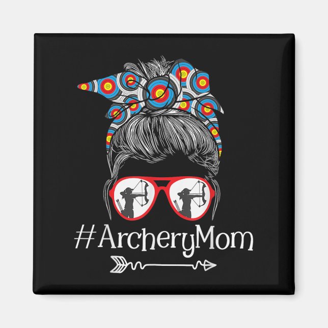 Imã Mãe - Arcos do Dia de as mães Bowhunter Archer Bow (Frente)