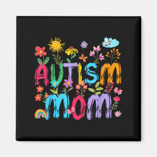 Imã Mãe autista mama consciência do autismo apoio filh