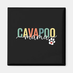 Imã Mãe cavapoo mamãe cadela mãe cavapoo dia das mães 