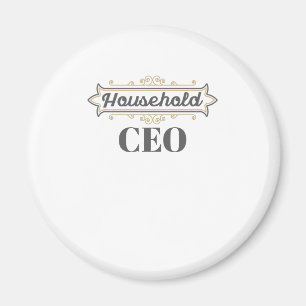 Imã Mãe Chefe Presente Ficar Em Casa Mãe Chefe Chefe C