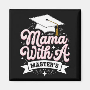 Imã Mãe Com Mestrado Diplomada Graduação Mamãe
