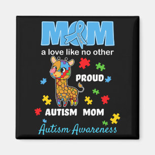 Imã Mãe Consciente do Autismo Amor Materno Orgulhosa M