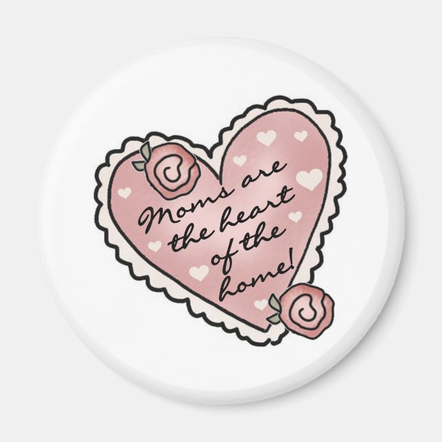 Imã Mãe Coração da Casa (Frente)