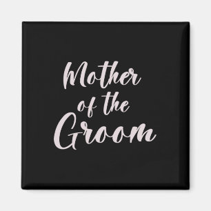 Imã Mãe Da Equipe De Casamento De Tee Do Groom Mãe