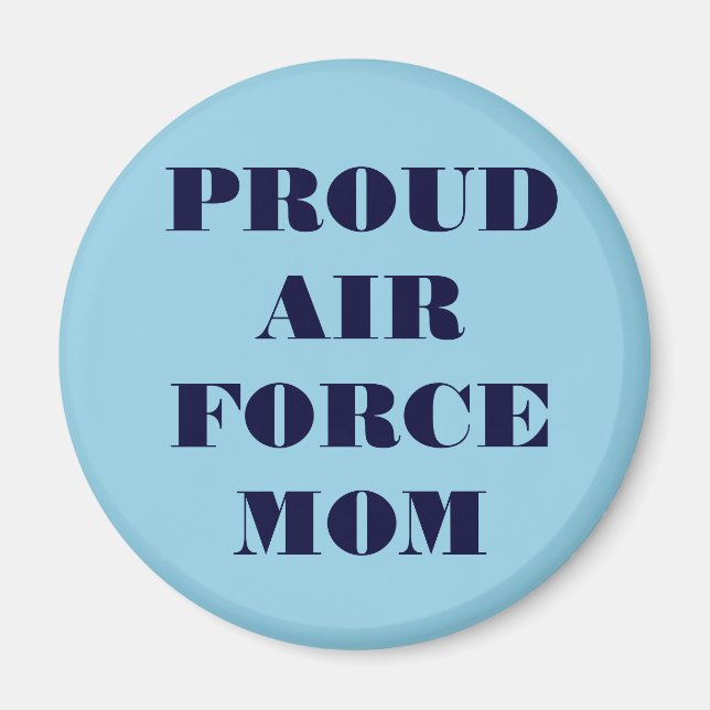 Imã Mãe da Força Aérea Orgulhosa do Magnet (Frente)