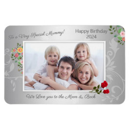 Ímã Mãe de aniversário feliz Magnet