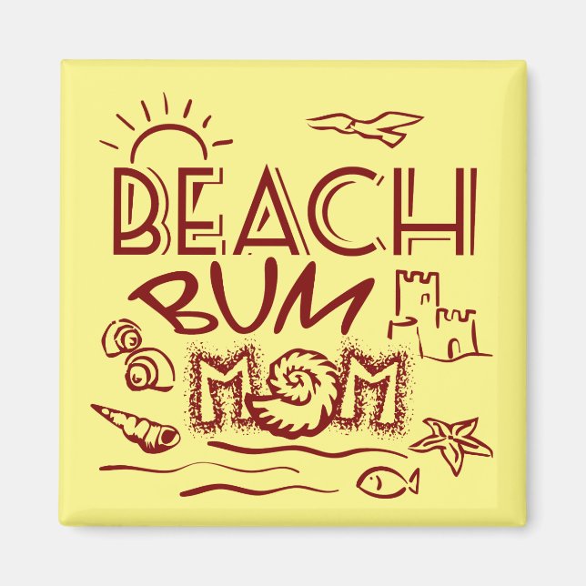 Imã Mãe de Bum Beach (Frente)