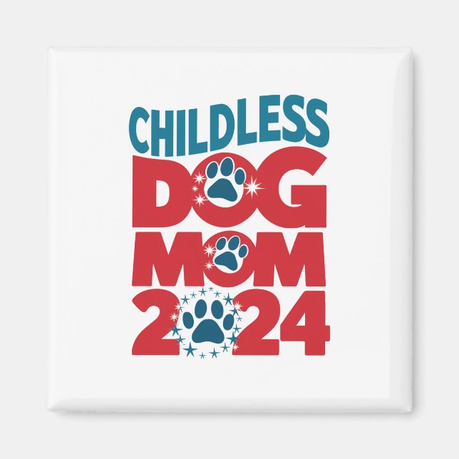 Imã Mãe de Cachorro sem Filhos Dama do Cachorro Votand (Frente)