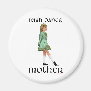 Imã Mãe de Dança Step Irlandesa - Verde