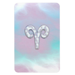 Ímã Mãe de Estilo Pérola Aria Símbolo Zodiac