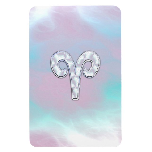 Ímã Mãe de Estilo Pérola Aria Símbolo Zodiac (Vertical)