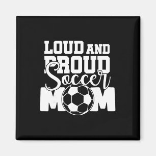 Imã Mãe de Futebol Barulhenta e Orgulhosa