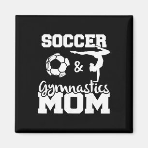 Imã Mãe de Futebol e Ginástica Piada Jogadora de Futeb