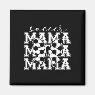 Imã Mãe de Futebol Retrô Groovy Futebol Softll Mãe