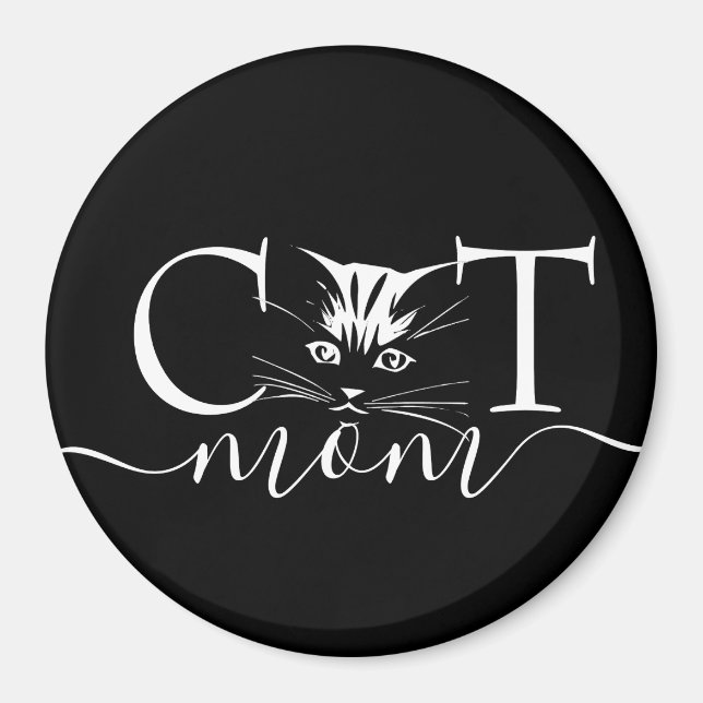 Imã Mãe de gato Ímã (Frente)