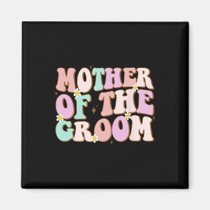 Imã Mãe De Groovy Do Chá de casamento Do Groom Mãe De