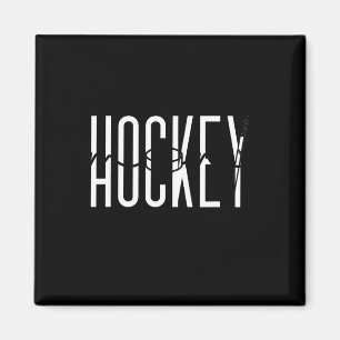Imã Mãe de Hockey Mamãe de Hockey Vida de Mãe Fofa Hoc