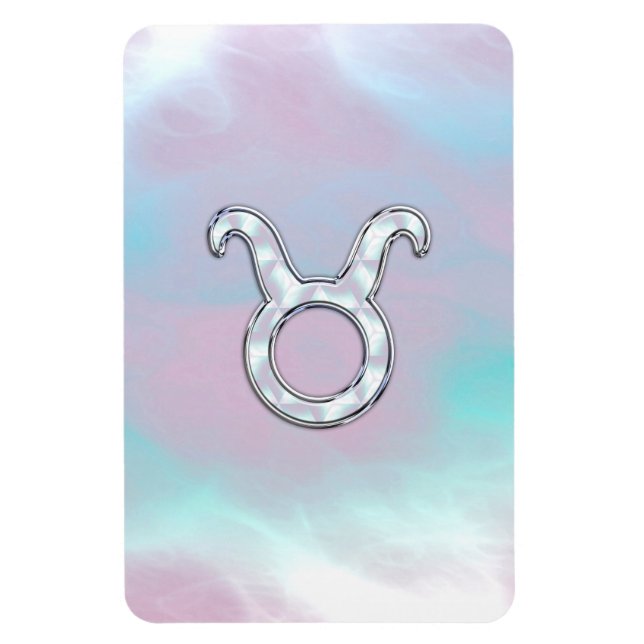 Ímã Mãe de Pearl Taurus Zodiac Astrologia (Vertical)
