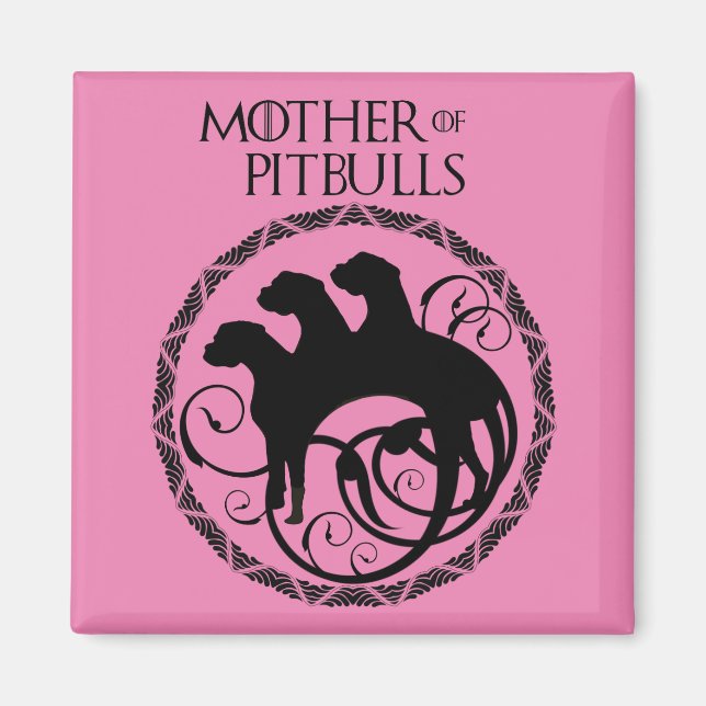 Imã Mãe de Pitbulls (Frente)