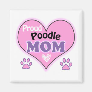 Imã Mãe de Poodle orgulhosa