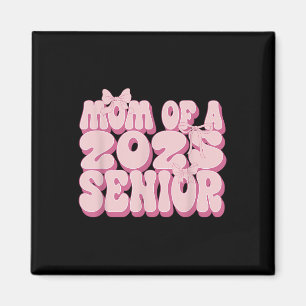 Imã Mãe De Um 2025 Graduado Senior Coquette Laço Cl De