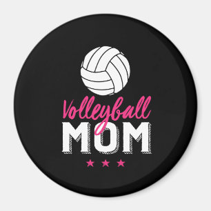 Imã Mãe de Voleibol Orgulhosa Mãe da Jogadora de Espor