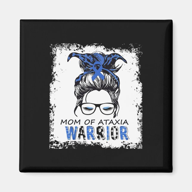 Imã Mãe divertida da guerreira da ataxia (Frente)