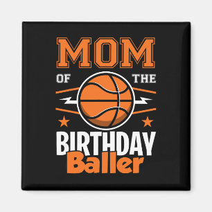 Imã Mãe Do Aniversário Byller Bysketbyll Big Fan Birt