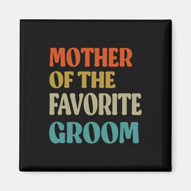 Imã Mãe Do Casamento De Noite Favorito Mãe Gro Engraça (Frente)