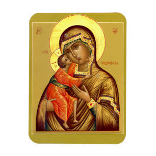 Ímã Mãe do deus Feodorovskaya--Ímã do ícone