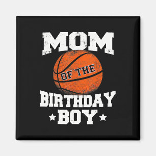 Imã Mãe Do Garoto De Aniversário Bysketbyll Mãe Divers