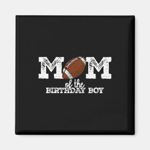 Imã Mãe Do Menino De Aniversário Amante De Futebol Fam