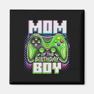 Imã Mãe Do Menino De Aniversário Jogo De Vídeo Combina