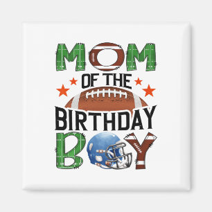 Imã Mãe Do Menino Do Aniversário Dia De Jogo Adorador